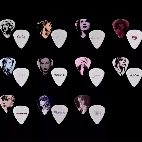 Taylor Swift The Eras Tour Guitar Picks NWT - Picture 3 of 3